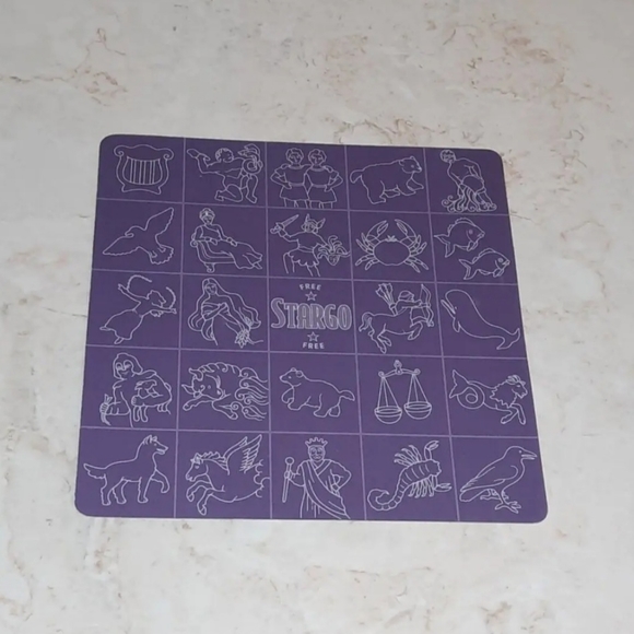 LEO The Lion Glow In The Dark CARD Stargo Game Replacement Piece - Picture 3 of 4